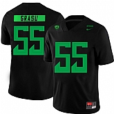 Oregon Ducks 55 Hroniss Grasu Black Nike College Football Jersey Dzhi,baseball caps,new era cap wholesale,wholesale hats